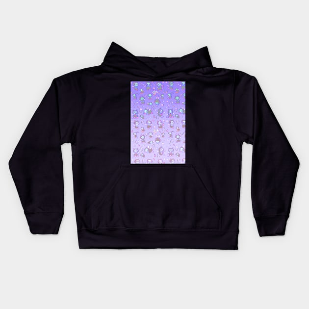 DOTS PASTEL Kids Hoodie by KO-of-the-self